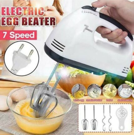 Scarlett Multifunctional 7 Speed Mini Mixer Electric Food Blender Scarlett Handheld Mixer Egg Beater Automatic Cream Food Cake Baking Dough Mixer