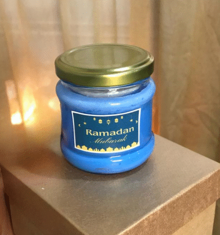 Ramadan Candle – Soul Soothing Aroma – Handmade Milky & Fresh Soy Wax Candle – 100 Gram
